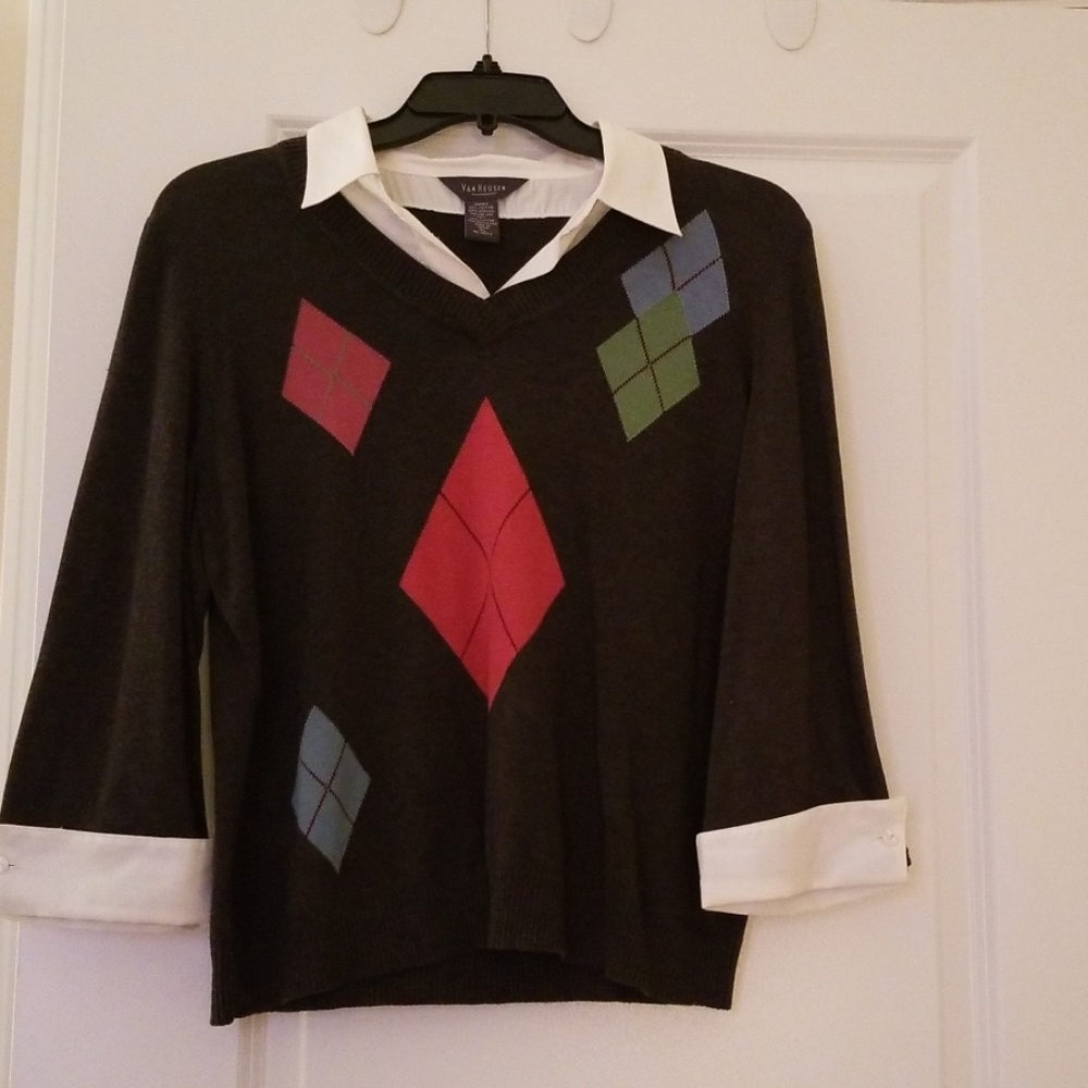 Gray Sweater Van Heusen